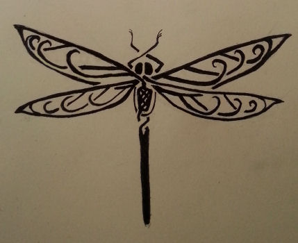 KNotwork dragonfly by Skarbog